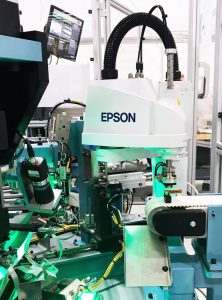 Epson Scara robot.