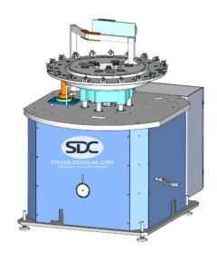 CAD 3D drawing of the SDChassis base