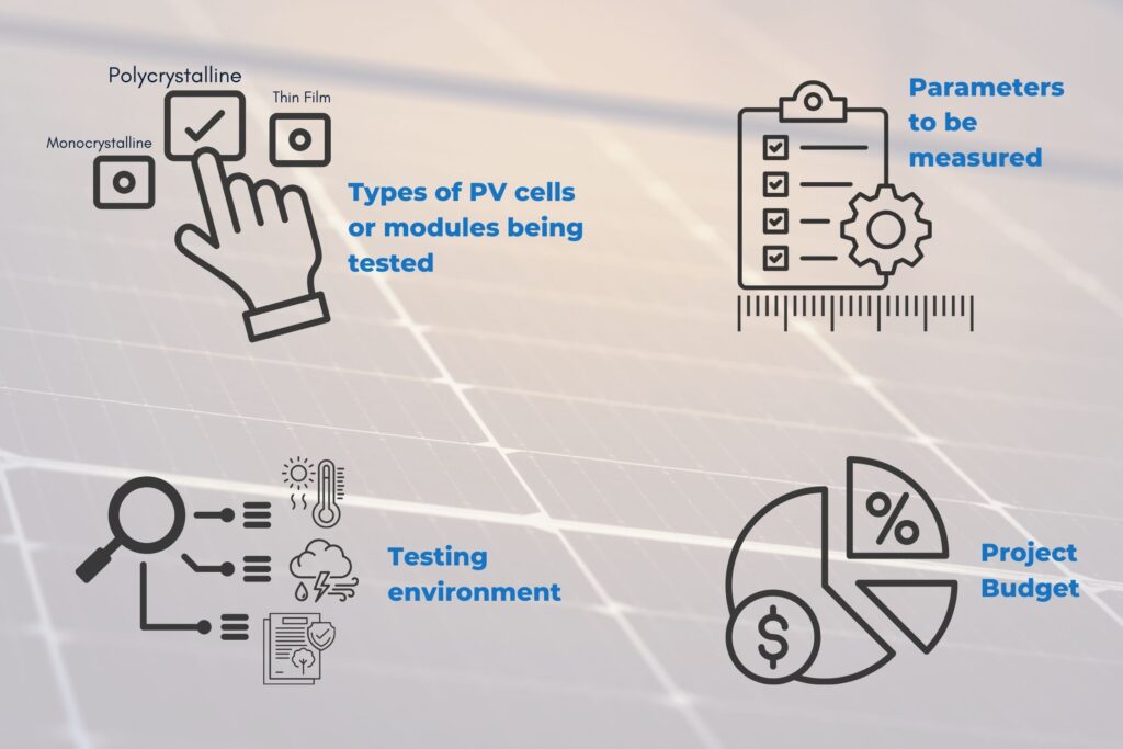 Four key factors to consider when choosing solar panel testing equipment