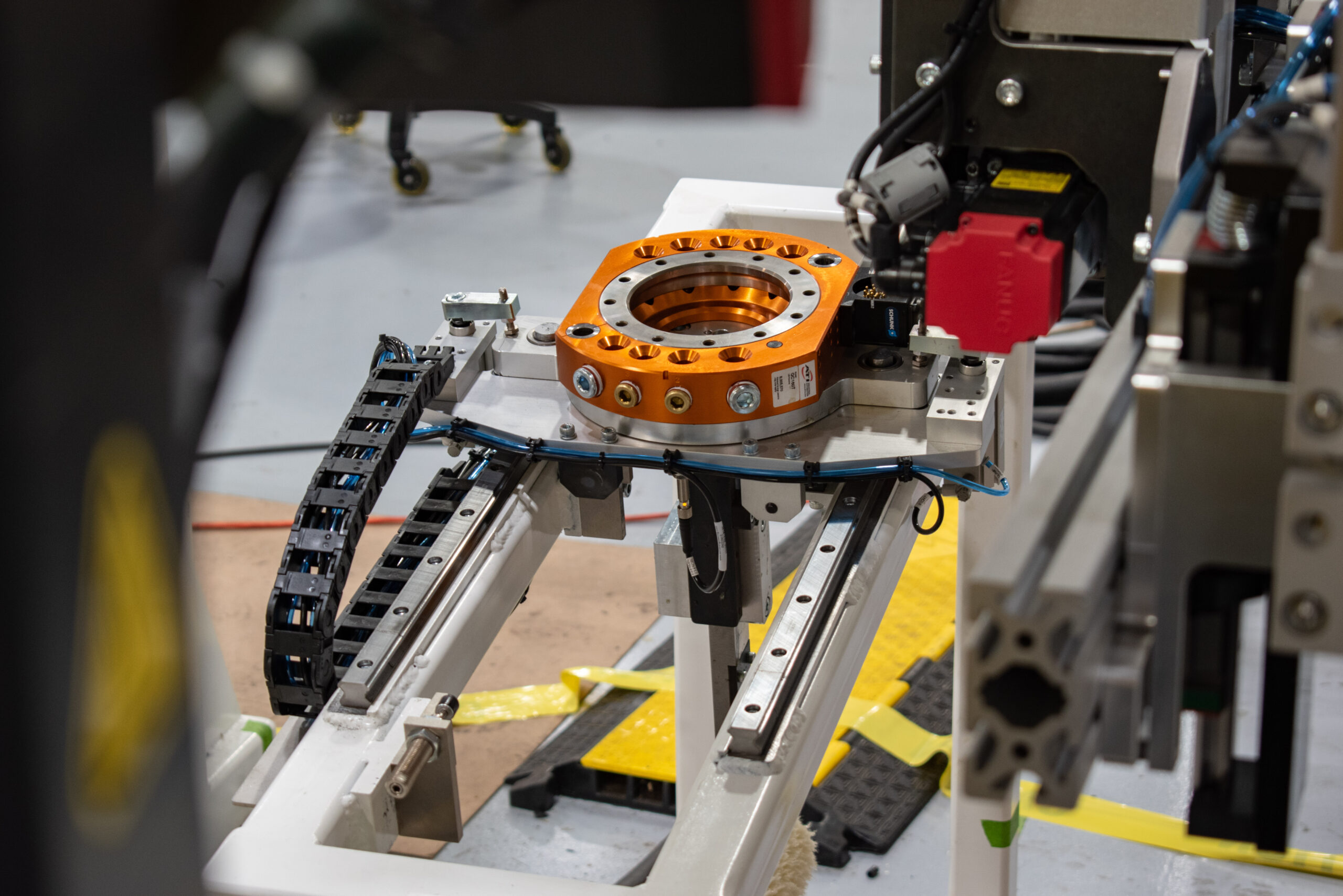 Case Study Image of the quick-change tooling