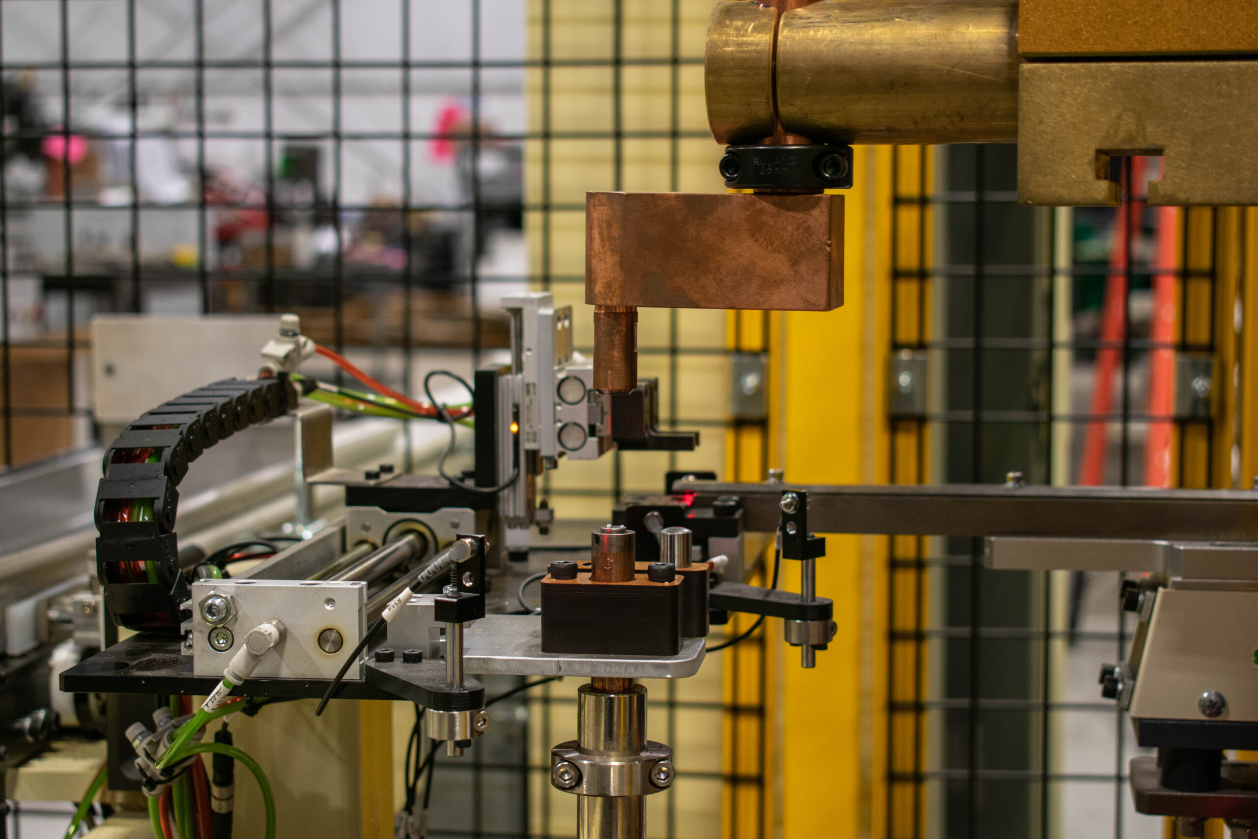 Integrated welding equipment example