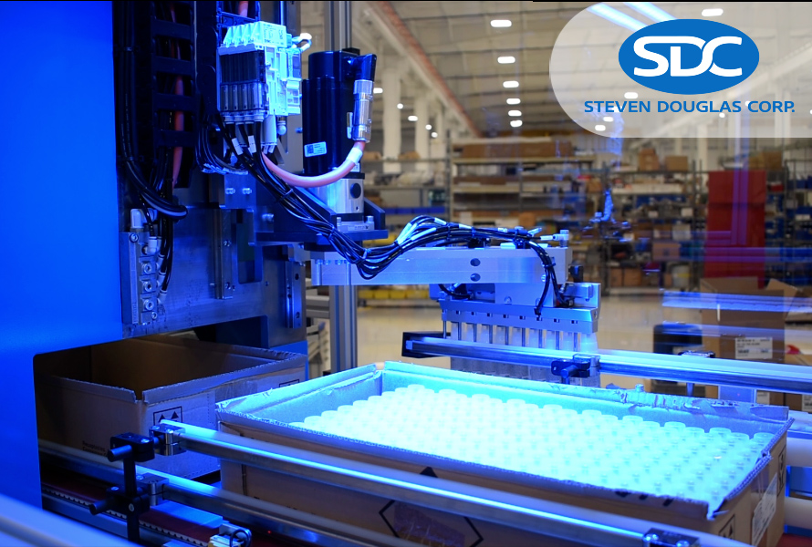Consumer Products Mini Video Thumbnail showing items in a box ready to import onto a conveyor