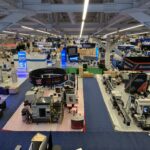 Aerial shot of the PMTS show at the Huntington Convention Center in Cleveland, Ohio
