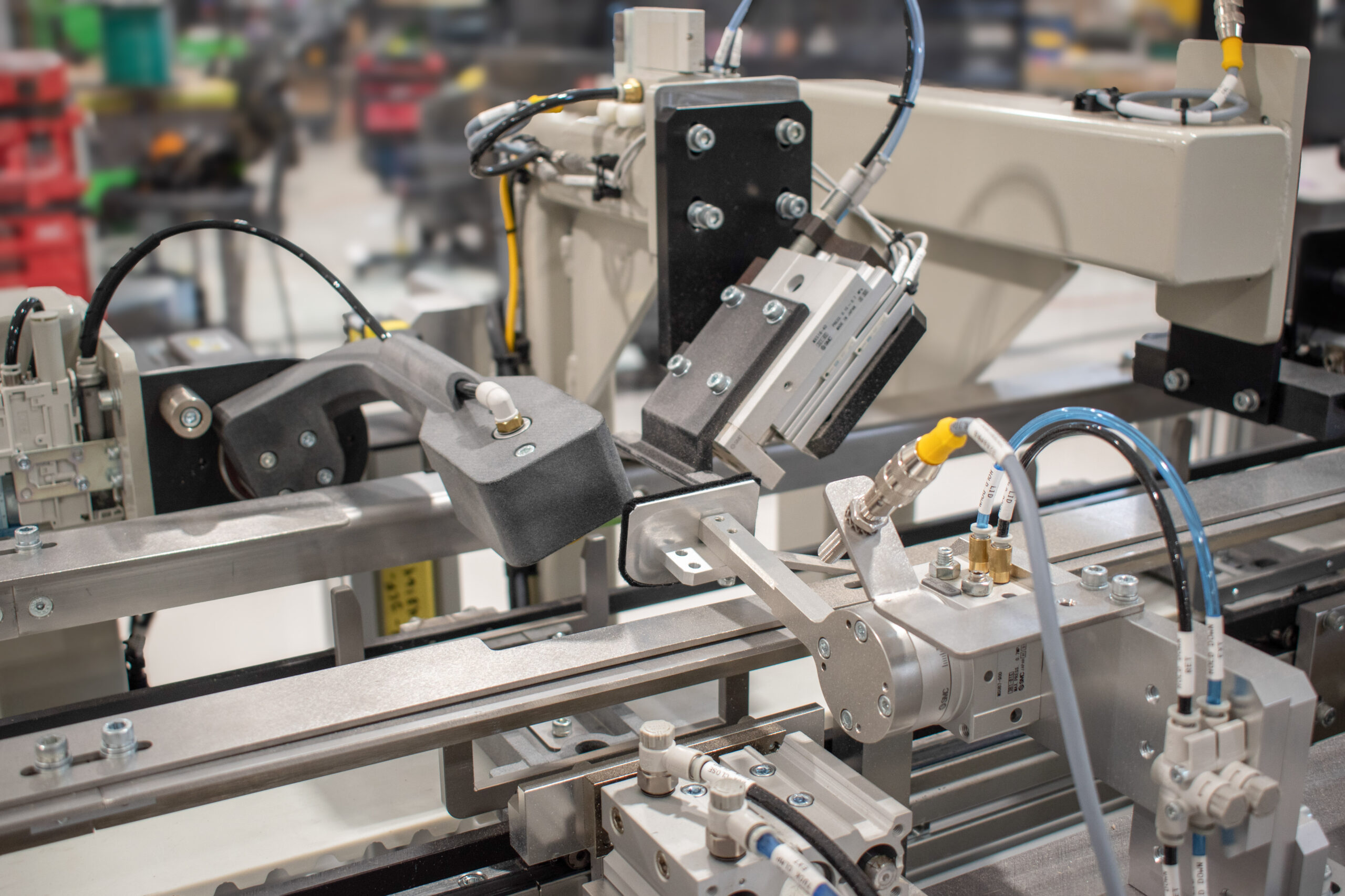 Cartoning and packaging technology integrated onto a machine
