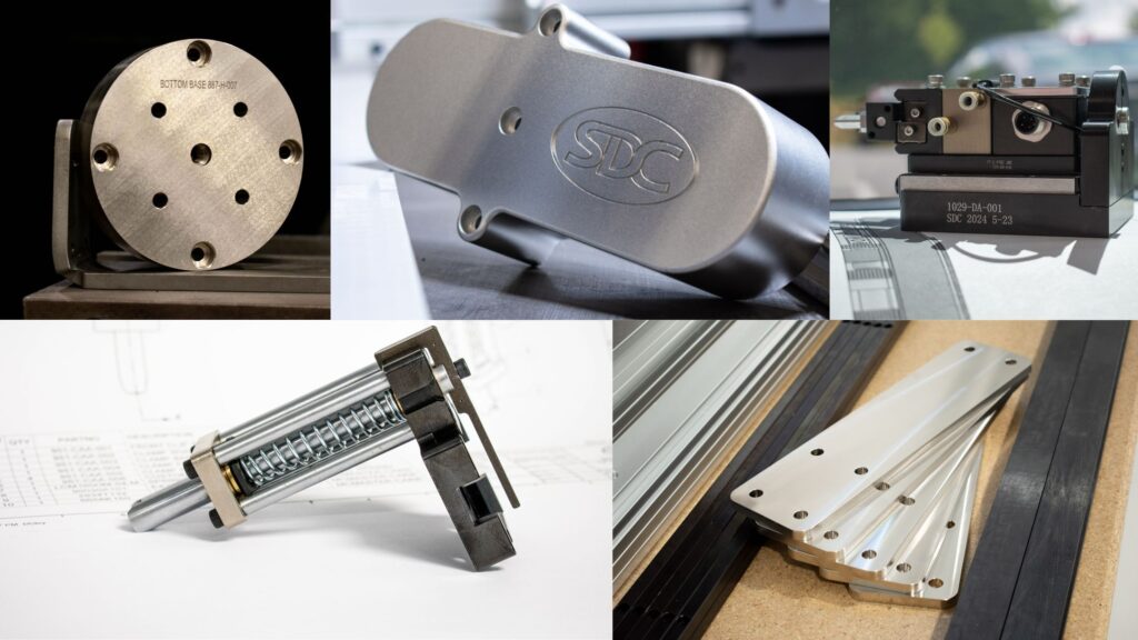 Multiple spare parts examples offered by SDC automation