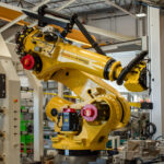 Heavy payload FANUC robot with SDC custom tooling