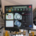 Real-time part inspection after a heat seal application