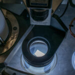 Vision inspection of a heat-sealed product on an automated machine