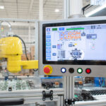Custom SDC HMI on an automated machine with a FANUC robot