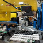 FANUC SCARA robot with ATI tool changers