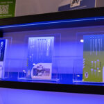 SDC's booth cards - the SDC Indexing Ring, SDChassis, and SDC Flex Feeder