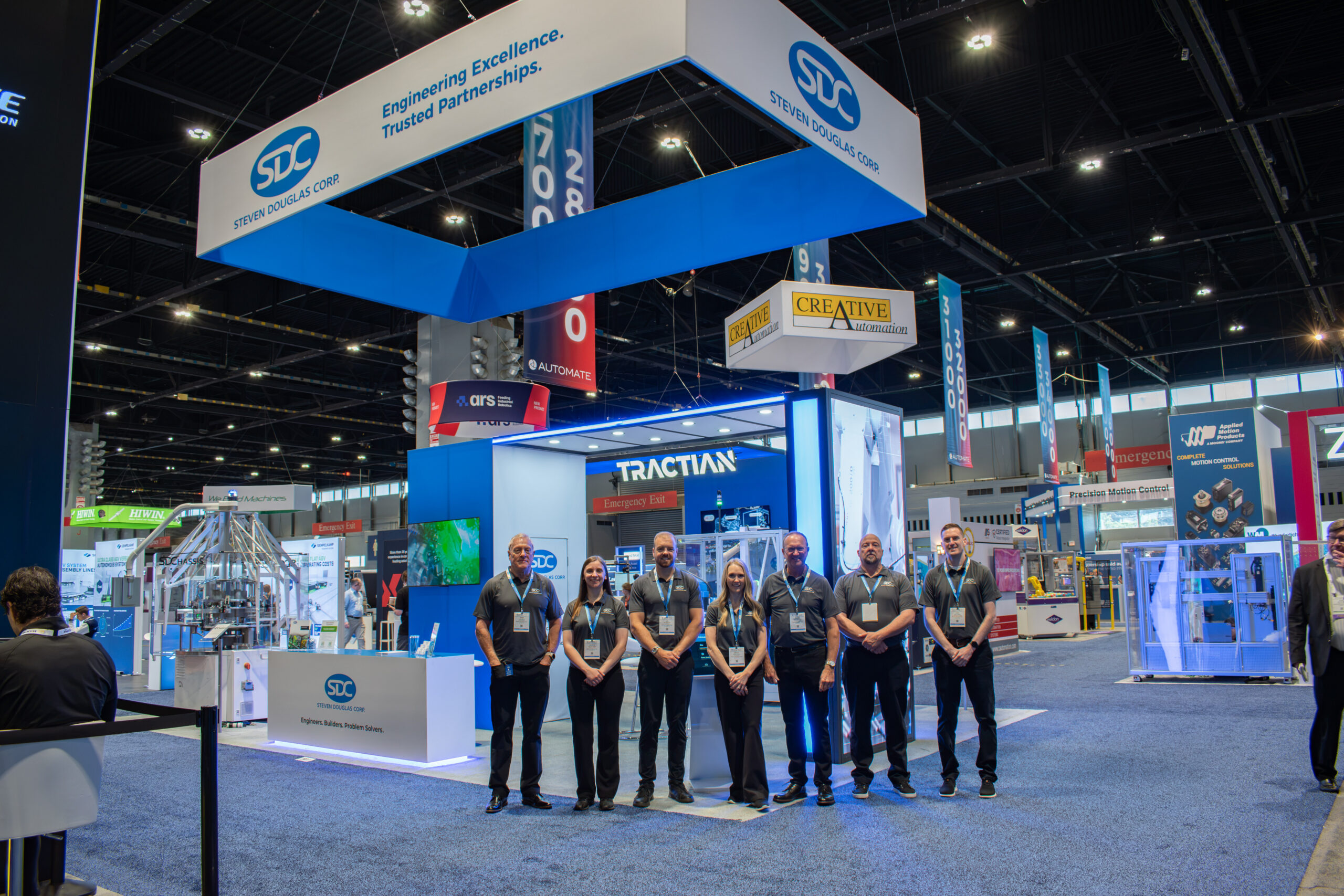 The SDC team at booth 26011 Automate Show 2026