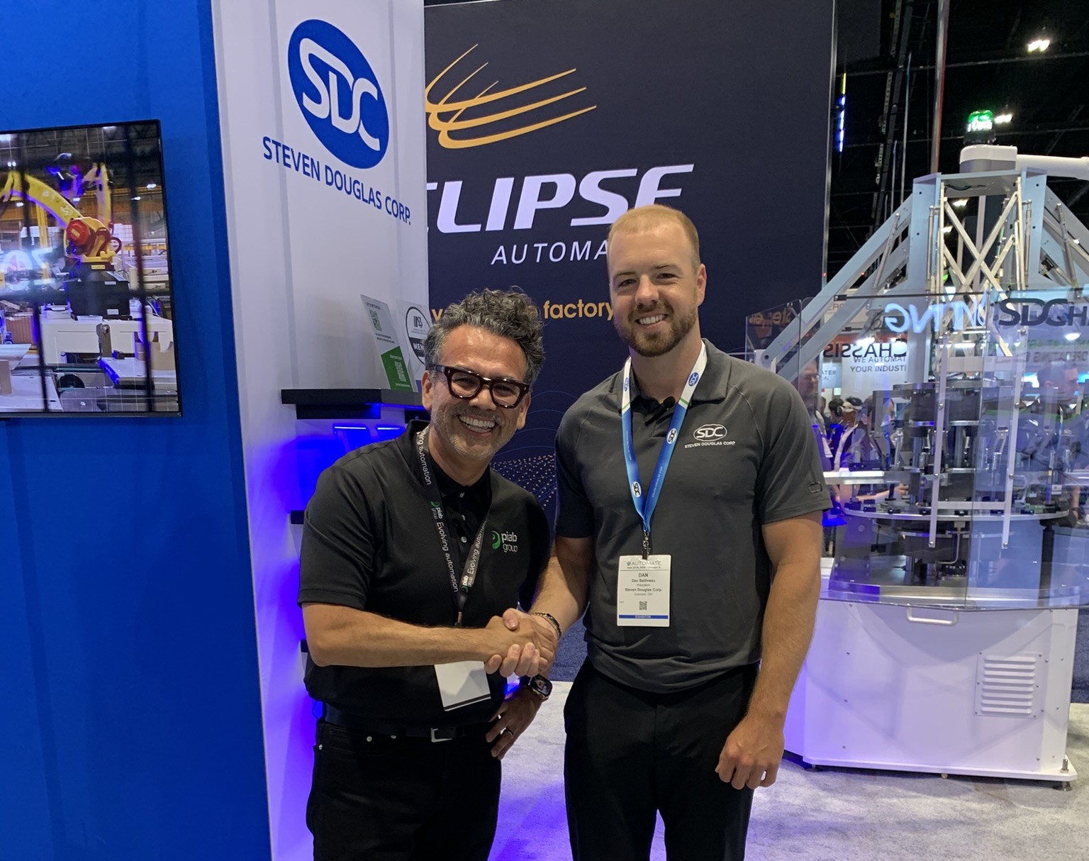 A Piab interview at the Automate Show 2026 with Dan Belliveau, SDC President